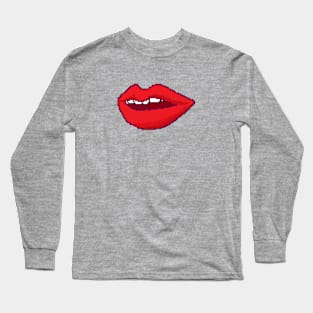 Red Lips Long Sleeve T-Shirt